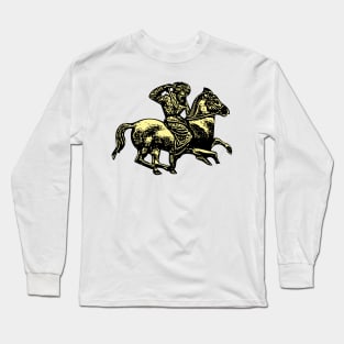 Scythian warrior - ancient Greek-Scythian art Long Sleeve T-Shirt